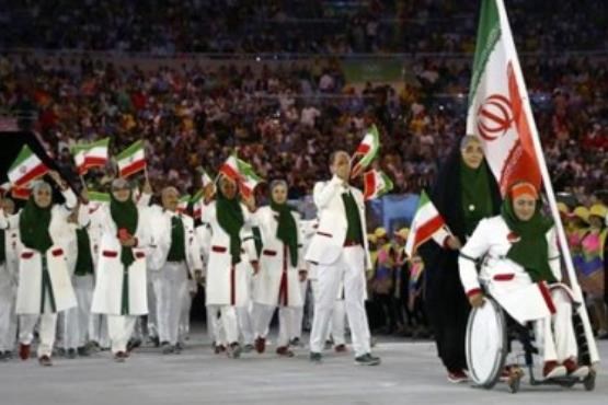 رژه ورزشکاران ایران در افتتاحیه المپیک ریو 2106 + فیلم و عکس