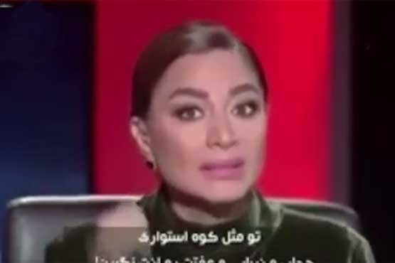 جملات جالب مجری بی حجاب مصری درباره حجاب! +فیلم