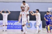 عکس | صعود ایران به رتبه ششم رده‌بندی تیم‌های ملی فوتسال