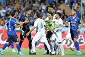 گزارش تصویری | تصادف سنگربان استقلال با بازیکن آلومینیوم اراک؛ دعوا بدون کروکی!