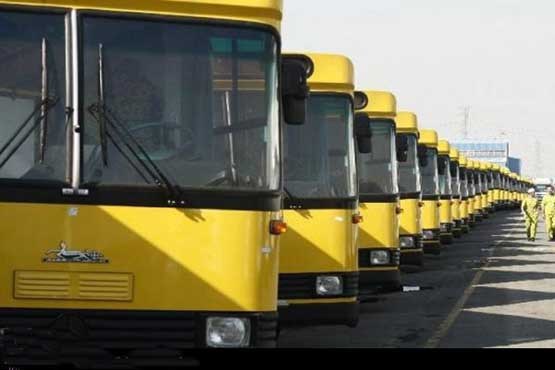 اتوبوس های سه کابین در خیابانهای تهران