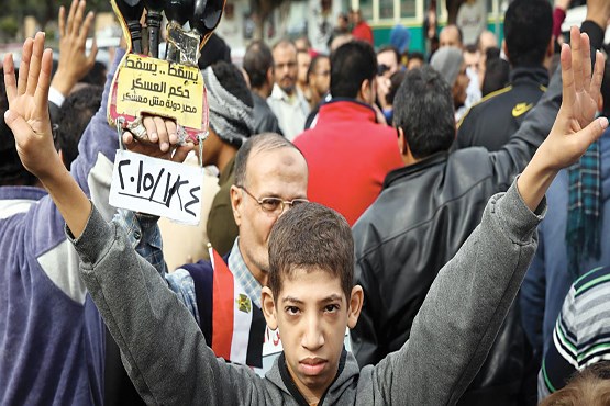 خشونت و درگیری در سالگرد انقلاب مصر
