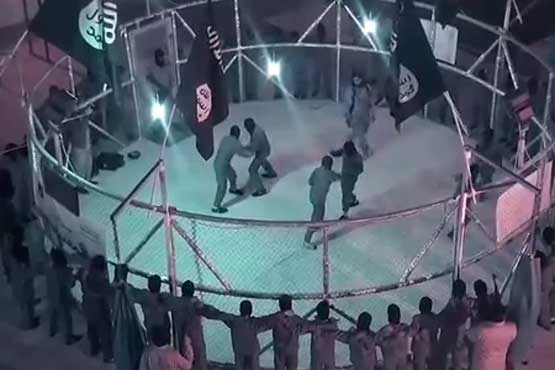 آموزش نوجوانان داعش در قفس + فیلم