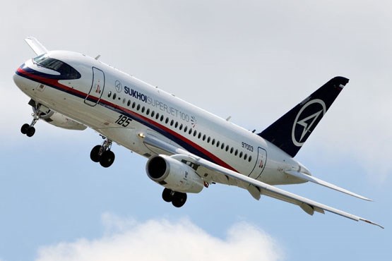 مذاکره برای فروش هواپیمای سوپرجت به ایران