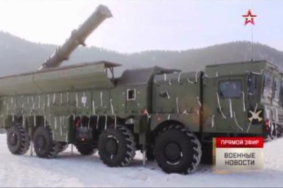 آزمایش موشک‌های « اسکندر » در روسیه