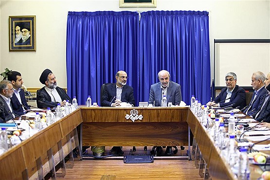دیدار وزیر ورزش و هیئت همراه با رئیس رسانه ملی