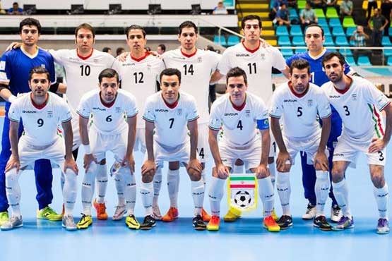فوتسال ایران همچنان ششمین تیم برتر دنیاست +عکس