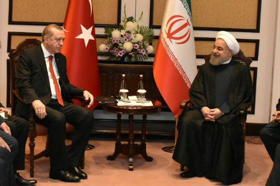 روحانی و اردوغان دیدار کردند +عکس