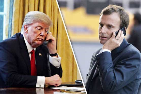 حمایت رئیس جمهور فرانسه از حمله احتمالی آمریکا به سوریه
