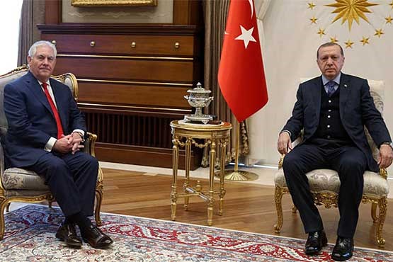 اتفاق جالب در دیدار اردوغان و تیلرسون