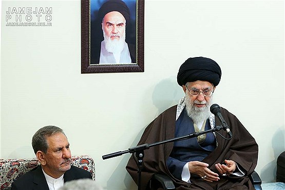 دیدار نوروزی جمعی از مسئولان و مدیران نظام با رهبر انقلاب اسلامی