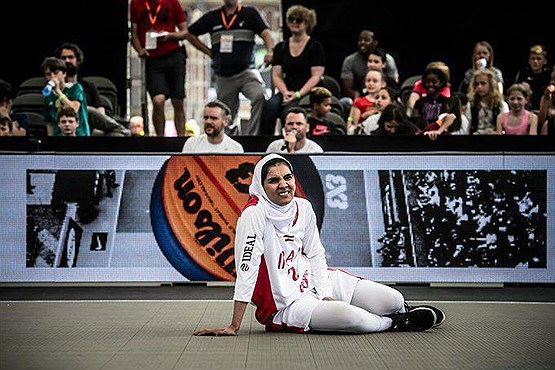 دختر ایرانی از جام جهانی بسکتبال مدال گرفت