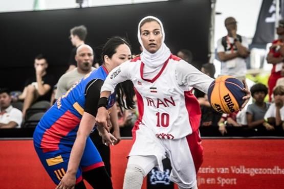 بسکتبال قهرمانی غرب آسیا / پیروزی تیم ملی بانوان ایران مقابل اردن