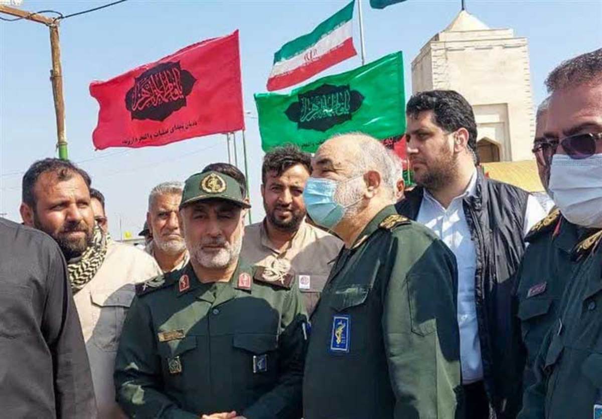 فرمانده کل سپاه پاسداران انقلاب اسلامی در یادمان شهدای عملیات والفجر ۸ حضور یافت.