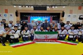 تیم ملی پومسه ایران سوم شد اما از دریافت جام خودداری کرد