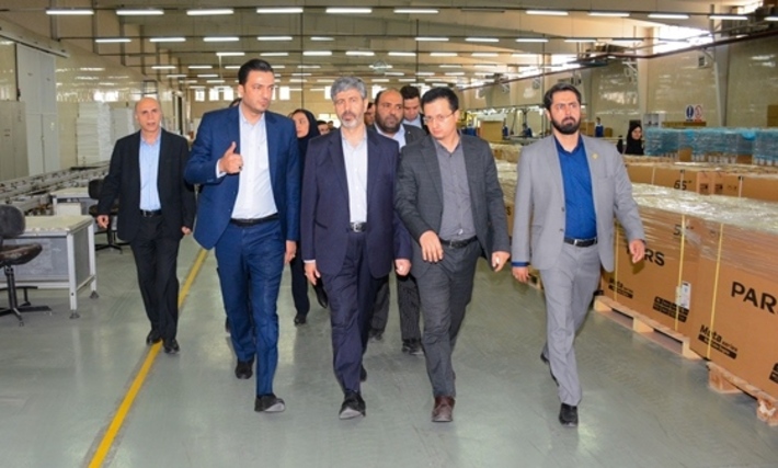 خط تولید تلویزیون هوشمند ایرانی پارس در شستا افتتاح شد