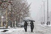 بارش برف و باران در تهران | کاهش محسوس دما و یخبندان