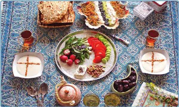 بشقاب ویژه رمضان | افطاری مخصوص | شام و سحری را فراموش نکنید