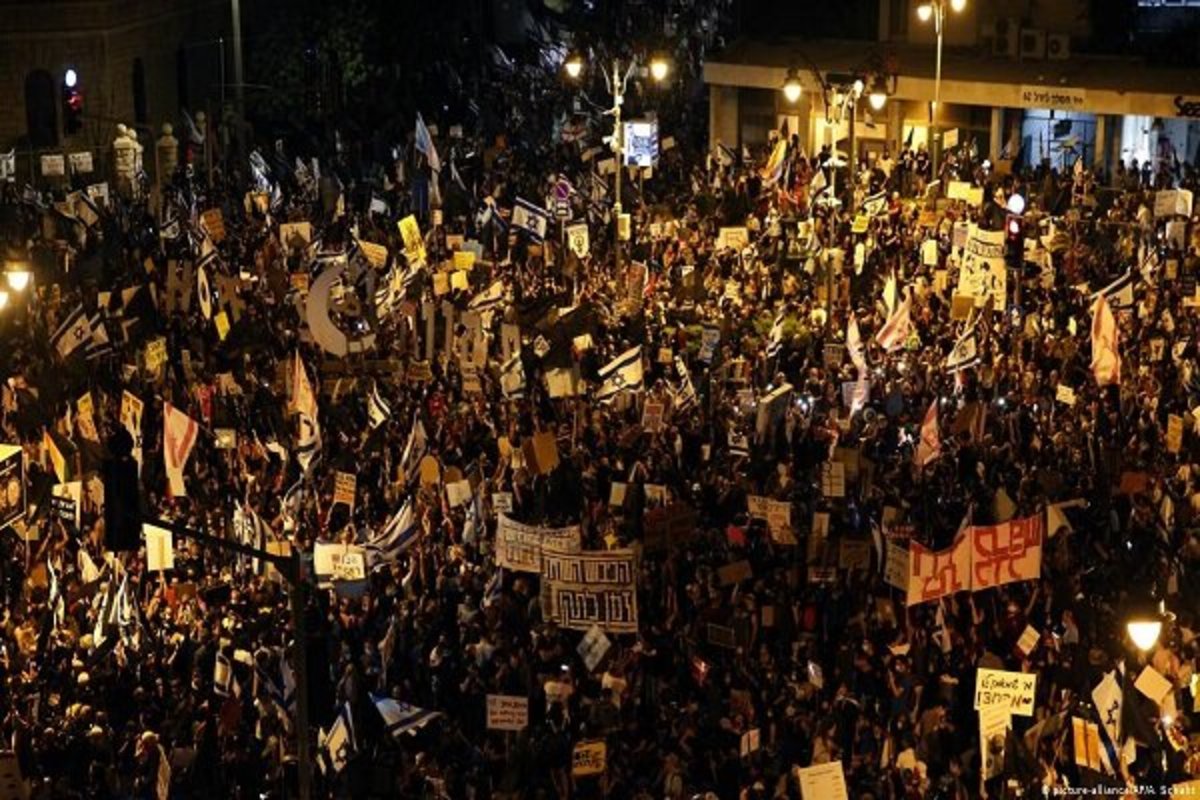 تظاهرات فلج کننده در اسرائیل در راه است
