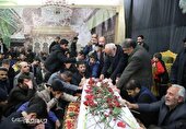 مراسم وداع با دومین شهیده حادثه تروریستی کرمان  در مشهد