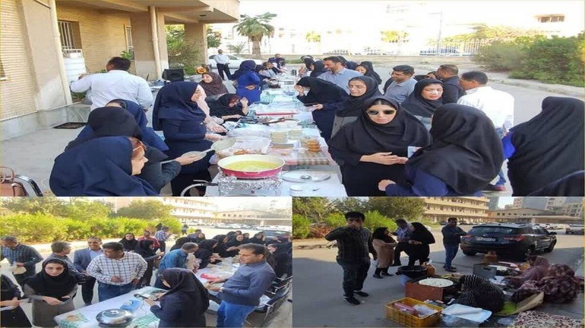 برگزاری جشنواره غذا در مخابرات منطقه هرمزگان به نفع کودکان سرطانی