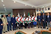 دیدار کاروان اعزامی اسکی ایران به المپیک زمستانی جوانان با دبیر کل کمیته ملی المپیک