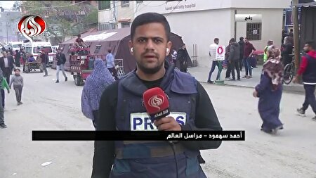 ببینید | قطع پای خبرنگار الجزیره در حمله موشکی رژیم صهیونیستی