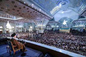 ببینید | بیانات کامل رهبر انقلاب در مراسم ارتحال امام (ره)