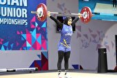 ببینید | ۴ مدال دختران نوجوان و جوان ایران در وزنه‌برداری قهرمانی آسیا