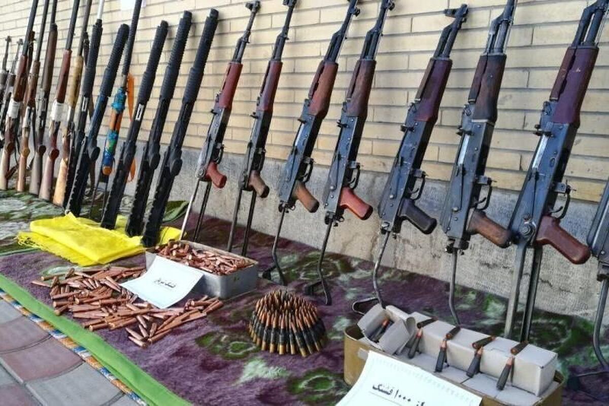 انهدام شبکه قاچاق سلاح و مهمات در شرق کشور توسط وزارت اطلاعات
