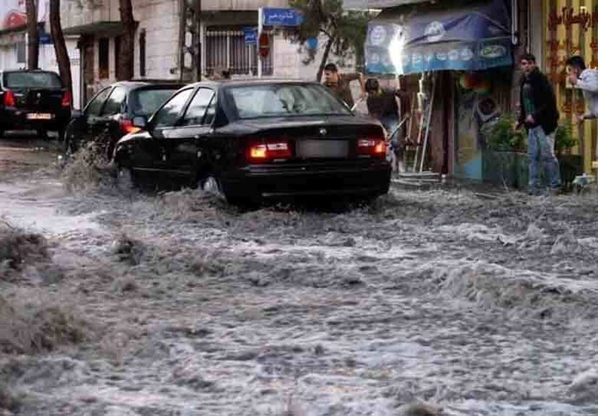 بارش‌های بسیار شدید در مازندران و گلستان | هشدار به مسافران | ثبت ۵۹ میلی‌متر بارش در شوش